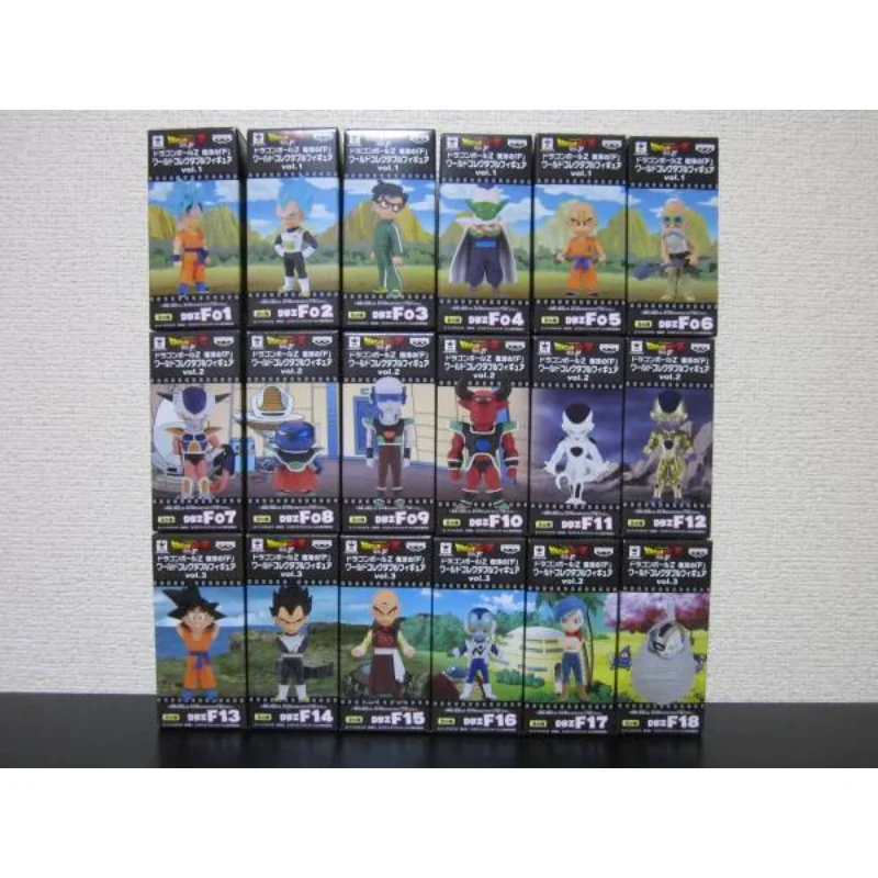 18 шт., Оригинальные фигурки Bandai Banpresto DWC WCF из «дракона жемчуга» 
18 шт., Оригинальные фигурки Bandai Banpresto DWC WCF из «дракона жемчуга»
