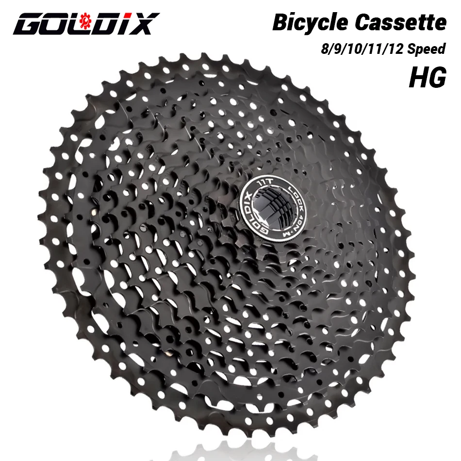 GOLDIX черный велосипед Freewheel горный велосипед кассеты 8/9/10/11/12 скорость SHIMANO HG структура спецификация для SHIMANO/SRAM
GOLDIX черный велосипед Freewheel горный велосипед кассеты 8/9/10/11/12 скорость SHIMANO HG структура спецификация для SHIMANO/SRAM