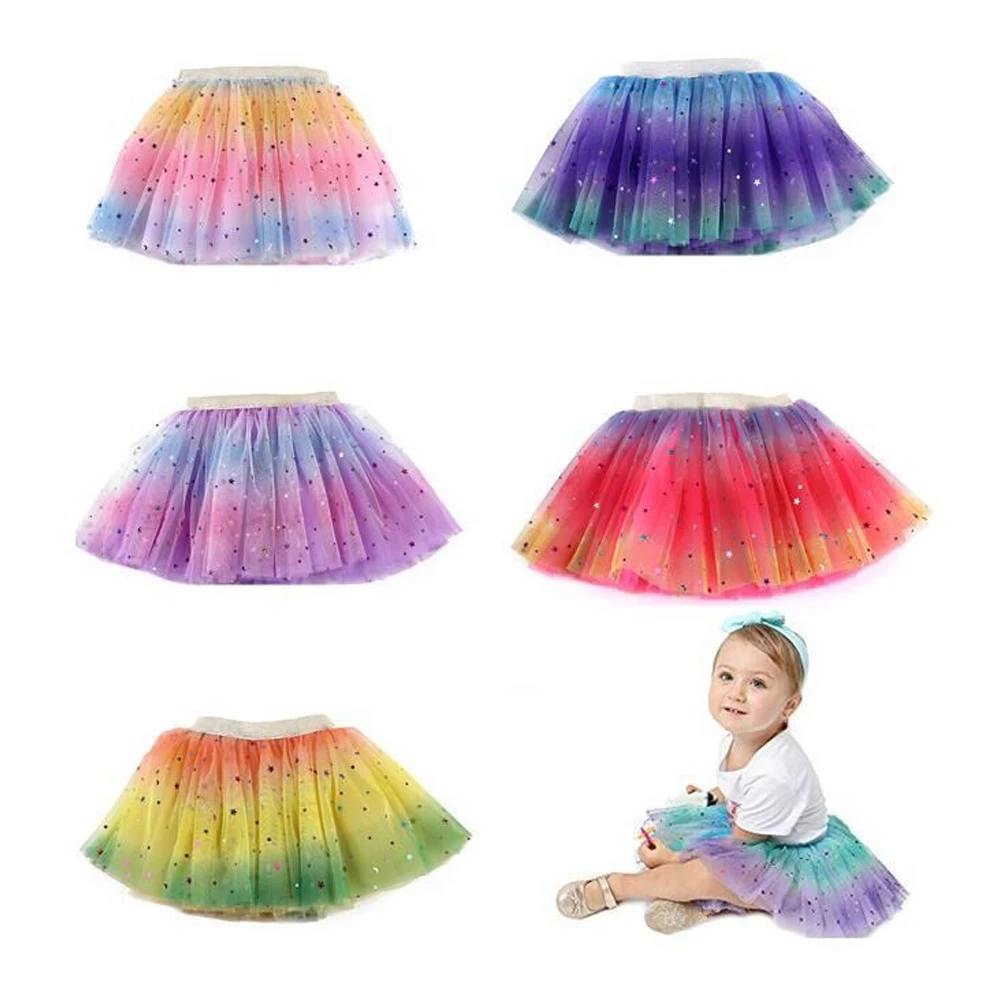 Tutu Skirt Kids Mesh Miniskirts Girls Princess Stars Glitter Dance Ballet Tutu Brand Sequin Party Girl Faldas Skirt Elastic
Tutu Skirt Kids Mesh Miniskirts Girls Princess Stars Glitter Dance Ballet Tutu Brand Sequin Party Girl Faldas Skirt Elastic