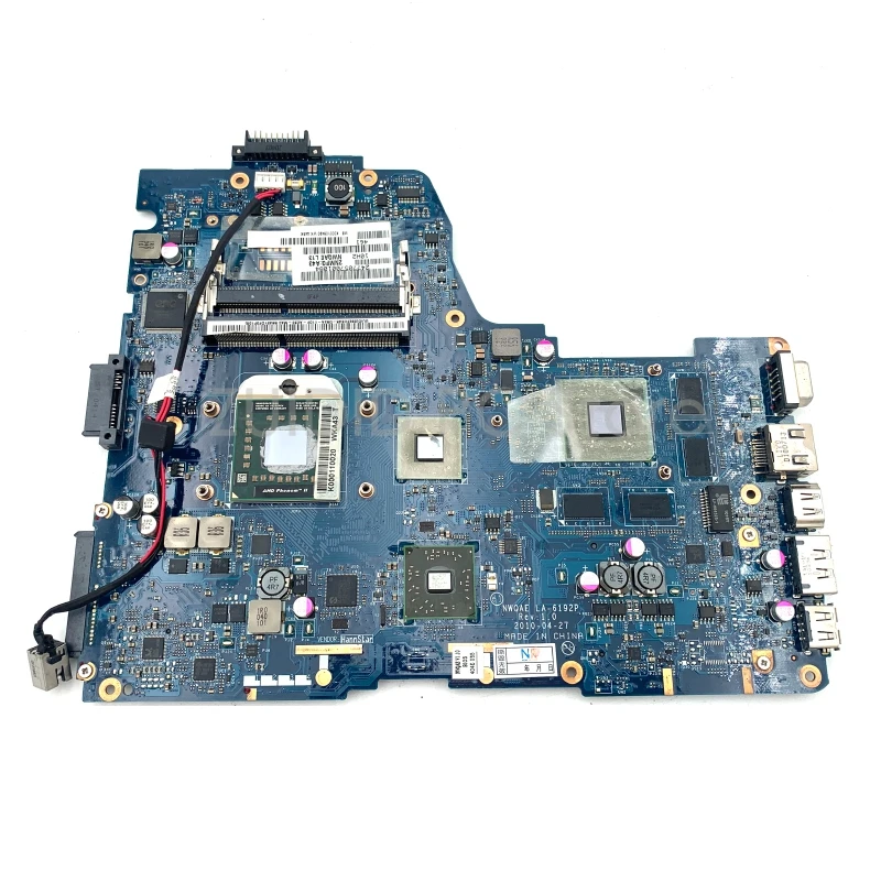 ZUIDID Laptop motherboard For Toahiba satellite A665 A665D A660D K000108490 NWQAE LA-6192P DDR3 working well
ZUIDID Laptop motherboard For Toahiba satellite A665 A665D A660D K000108490 NWQAE LA-6192P DDR3 working well