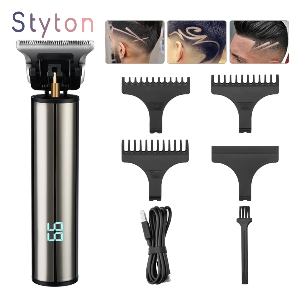 Styton T9 Electric Hair Cutting Machine USB Rechargeable New Hair Trimmer Man Shaver For Men Barber Professional Beard Trimmer
Styton T9 Electric Hair Cutting Machine USB Rechargeable New Hair Trimmer Man Shaver For Men Barber Professional Beard Trimmer