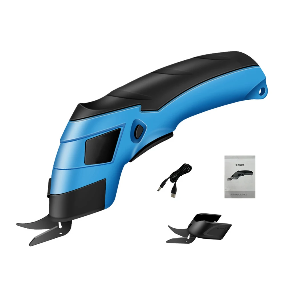 3.6V Rechargeable Electric Scissors Wireless Battery Cutter with Double Blades Portable Cloth Carpet PVC Leather Cutting Tools
3.6V Rechargeable Electric Scissors Wireless Battery Cutter with Double Blades Portable Cloth Carpet PVC Leather Cutting Tools