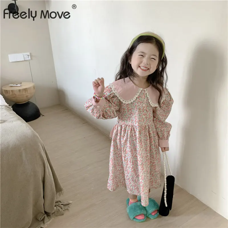 Freely Move Girls Casual Dress Korean Dress for Girls 2023 Spring Party Clothes Kids Lace Floral Long Sleeve Princess Dresses
Freely Move Girls Casual Dress Korean Dress for Girls 2023 Spring Party Clothes Kids Lace Floral Long Sleeve Princess Dresses
