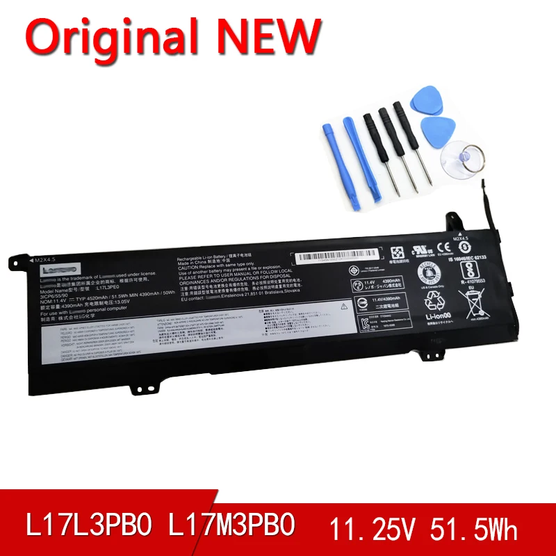 Новый оригинальный аккумулятор L17L3PE0 L17C3PE0 для Lenovo Yoga 730-15 IKB ISK IWL 11,25 в 51,5 Вт/ч
Новый оригинальный аккумулятор L17L3PE0 L17C3PE0 для Lenovo Yoga 730-15 IKB ISK IWL 11,25 в 51,5 Вт/ч