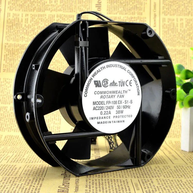 BRAND NEW ORIGINAL SANXIE FP-108EX-S1-S 220 V OIL BEARING 17250 COOLING FAN
BRAND NEW ORIGINAL SANXIE FP-108EX-S1-S 220 V OIL BEARING 17250 COOLING FAN
