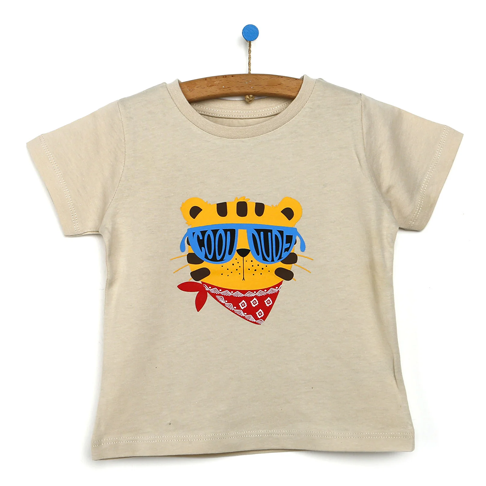 Базовая футболка для маленьких мальчиков ebebek Hellobaby 
Базовая футболка для маленьких мальчиков ebebek Hellobaby