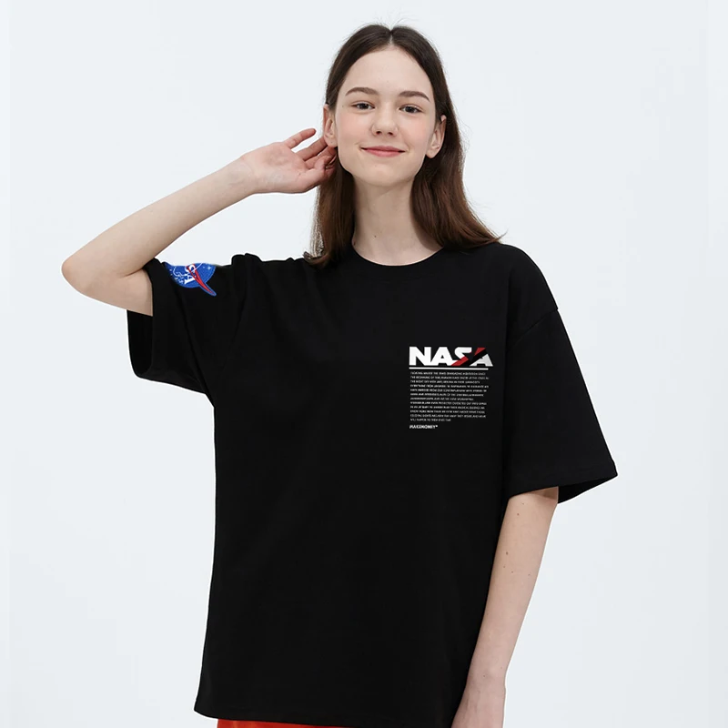 Astronaut Joint T-shirt Short-sleeved Printing New Couples Wear Tide Brand Loose Couples Wear Men and Women Summer Tees Tops
Astronaut Joint T-shirt Short-sleeved Printing New Couples Wear Tide Brand Loose Couples Wear Men and Women Summer Tees Tops