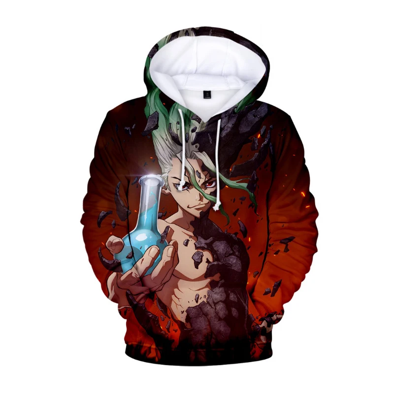 2022 New Dr. Stone3D Printed Hoodie Sportswear Men's and Women's Casual Fashion Sports All-match Harajuku Style Hooded Sweatshir
2022 New Dr. Stone3D Printed Hoodie Sportswear Men's and Women's Casual Fashion Sports All-match Harajuku Style Hooded Sweatshir
