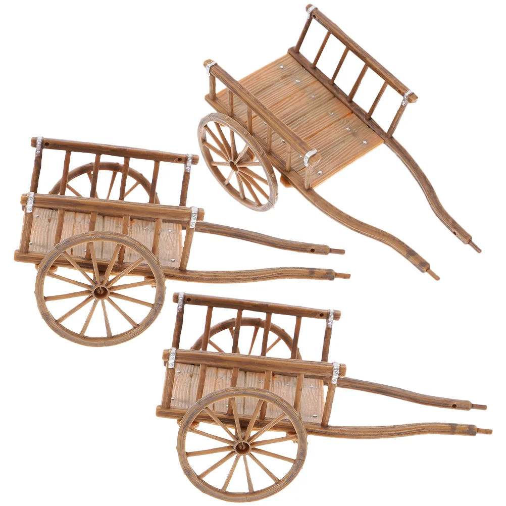 3Pcs Decorative Cart Model Mini Cart Decoration Miniature Plastic Cart Model Mini House Cart Ornament
3Pcs Decorative Cart Model Mini Cart Decoration Miniature Plastic Cart Model Mini House Cart Ornament