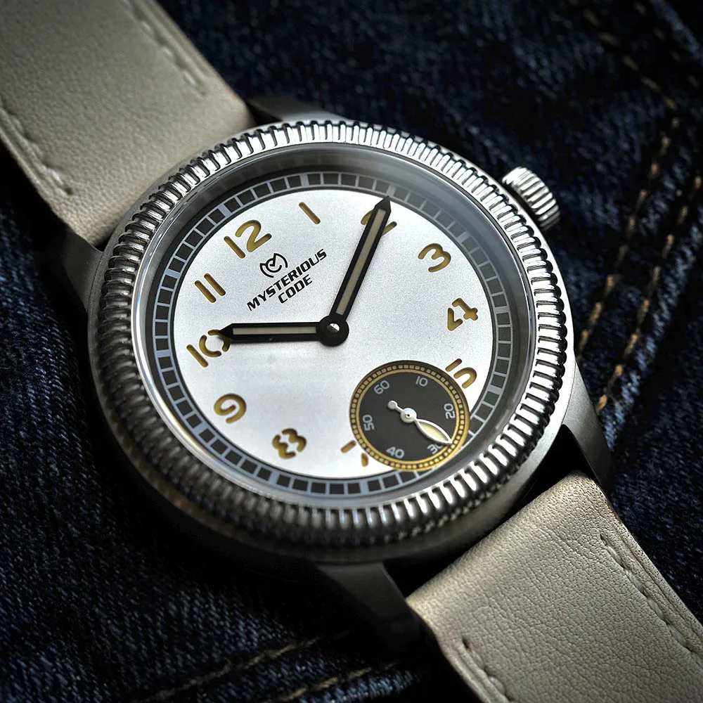 43mm Fashion Luxury Men's Manual Mechanical Watch Titanium Case Waterproof Luminous Sapphire Glass Hypoallergenic Leather Strap
43mm Fashion Luxury Men's Manual Mechanical Watch Titanium Case Waterproof Luminous Sapphire Glass Hypoallergenic Leather Strap