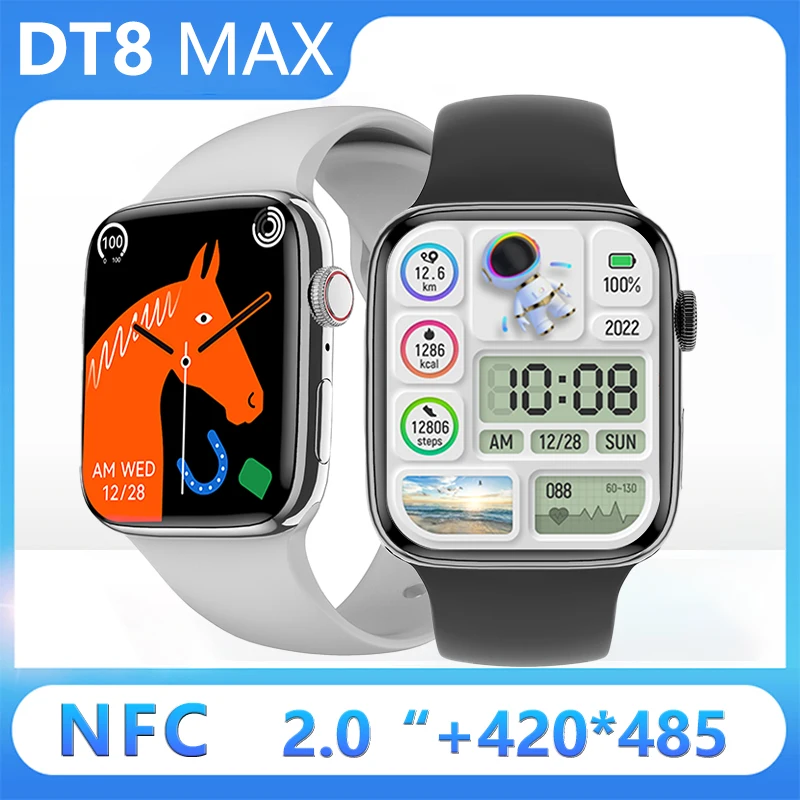 Смарт-часы DT7 PRO MAX Upgrade DT8 MAX, умные часы серии 8 для мужчин и женщин, экран 2,0 дюйма HD, NFC, GPS, отслеживание звонков, Bluetooth, DT NO.1
Смарт-часы DT7 PRO MAX Upgrade DT8 MAX, умные часы серии 8 для мужчин и женщин, экран 2,0 дюйма HD, NFC, GPS, отслеживание звонков, Bluetooth, DT NO.1