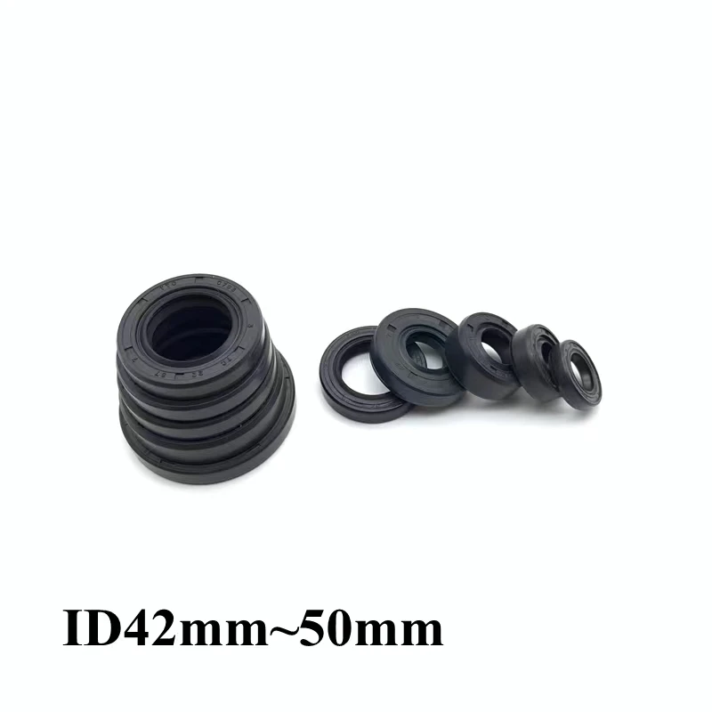 5pcs ID 45mm ~ 47mm OD 55mm ~ 100mm Height 5mm ~ 12mm TC/FB/TG4 Skeleton Oil Sealing Ring NBR Double Lip Seal for Rotation Shaft
5pcs ID 45mm ~ 47mm OD 55mm ~ 100mm Height 5mm ~ 12mm TC/FB/TG4 Skeleton Oil Sealing Ring NBR Double Lip Seal for Rotation Shaft