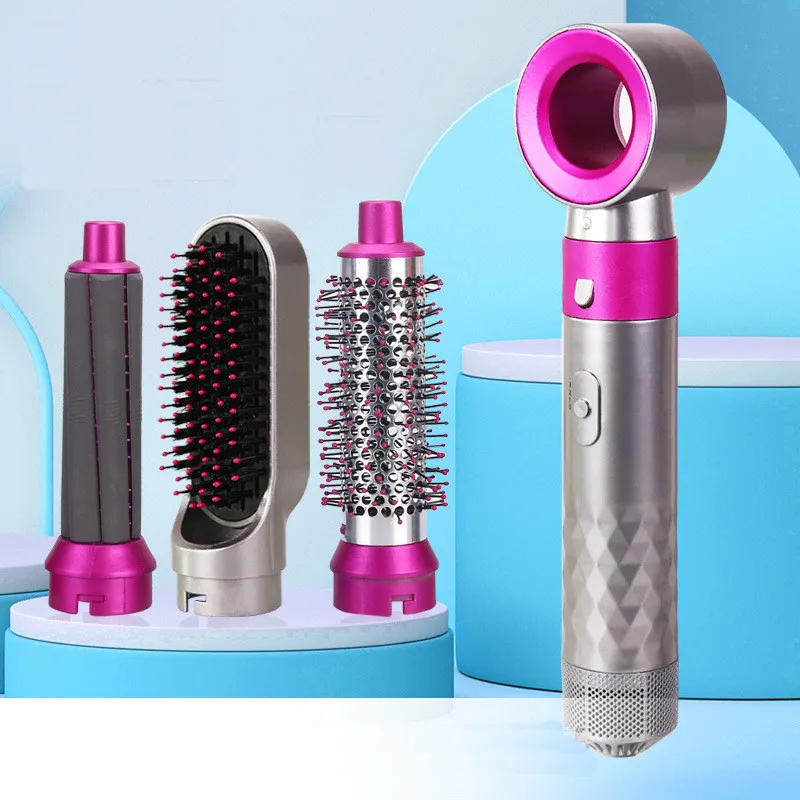 Professional 5 In 1 Hair Dryer Set Multifunctional Hair Stying Tool Hair Straightener Hair Curler Negative Ion Hot Air Brush
Professional 5 In 1 Hair Dryer Set Multifunctional Hair Stying Tool Hair Straightener Hair Curler Negative Ion Hot Air Brush