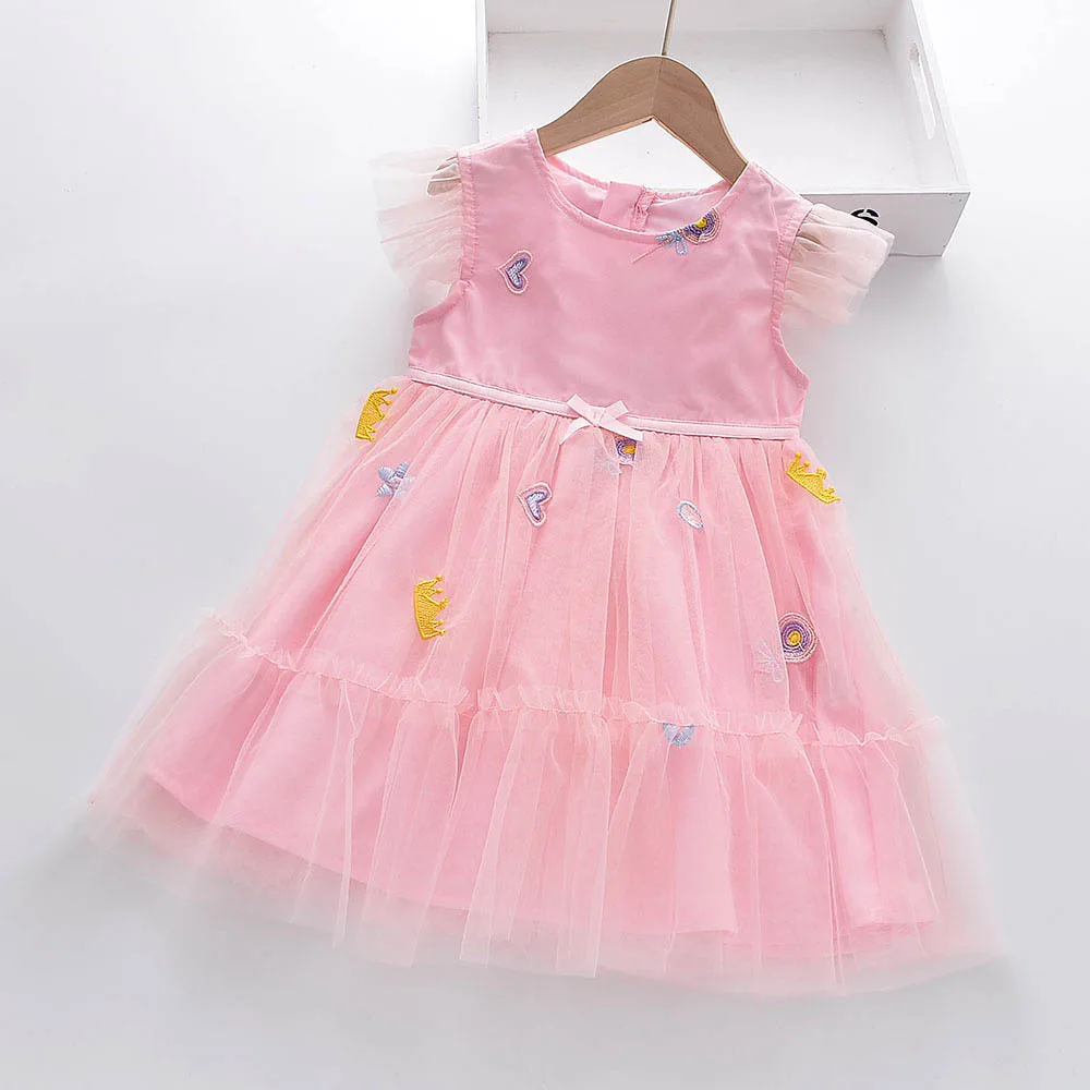 Girls Wedding Party Dresses Costumes 2022 Summer Embroidery Princess Toddler Casual Vestidos Baby Sweet Suits Mesh Dress for 3-7
Girls Wedding Party Dresses Costumes 2022 Summer Embroidery Princess Toddler Casual Vestidos Baby Sweet Suits Mesh Dress for 3-7