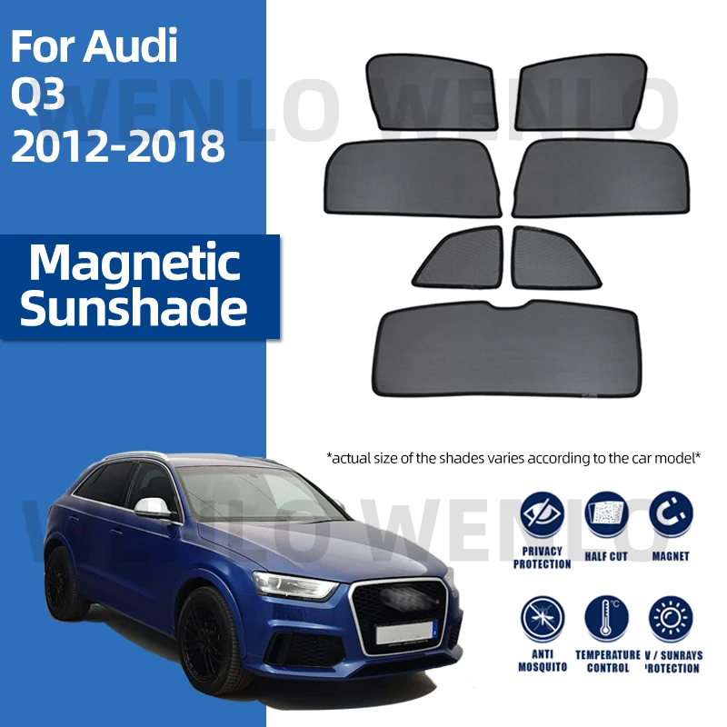 For Audi Q3 8U 2011-2018 Front Windshield Car Sunshade Side Window Blind Sun Shade Magnetic Visor Mesh Curtains Sunshield
For Audi Q3 8U 2011-2018 Front Windshield Car Sunshade Side Window Blind Sun Shade Magnetic Visor Mesh Curtains Sunshield