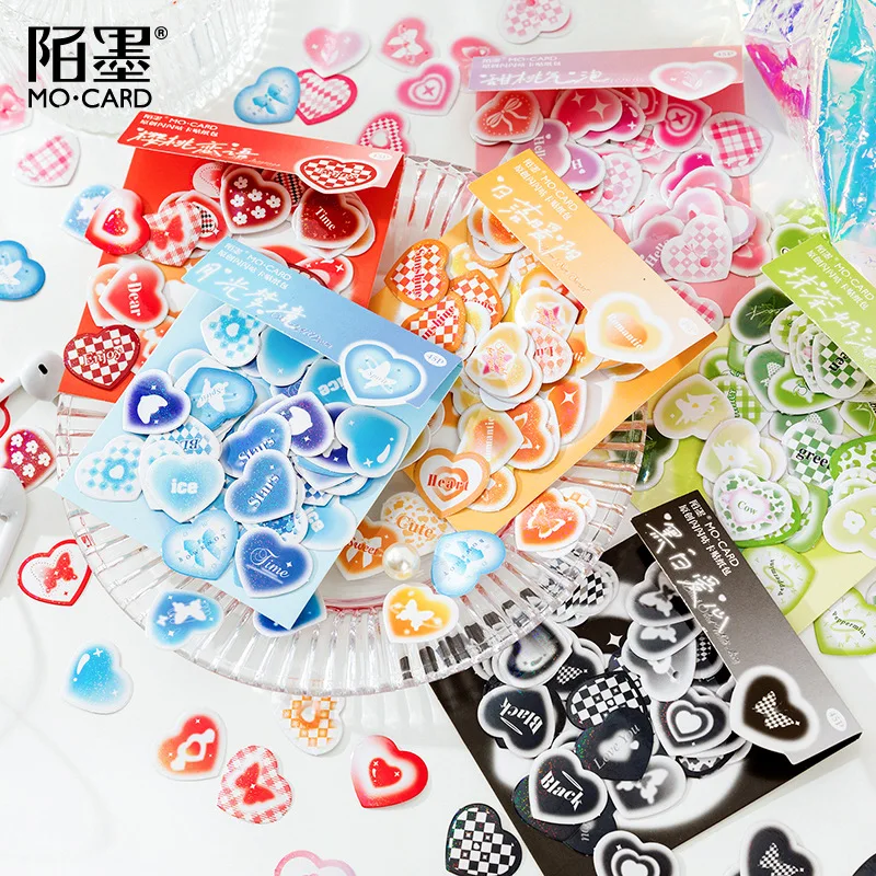Heart-shaped Sticker Love Material Stickers Cute Decorative Scrapbooking Stick Label Diary Journal Stationery Album Stickers
Heart-shaped Sticker Love Material Stickers Cute Decorative Scrapbooking Stick Label Diary Journal Stationery Album Stickers