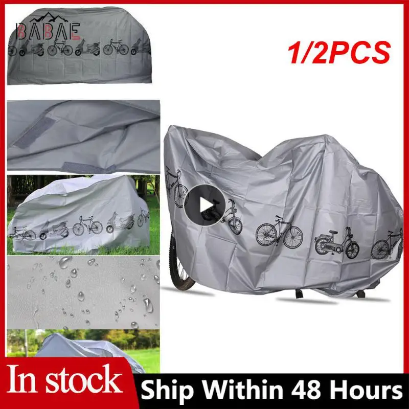 1/2PCS Bicycle Motorcycle Cover Gray Dust Waterproof Outdoor Indoor Rain Protector Cover Coat For Bicycle Scooter MTB Bike Case
1/2PCS Bicycle Motorcycle Cover Gray Dust Waterproof Outdoor Indoor Rain Protector Cover Coat For Bicycle Scooter MTB Bike Case