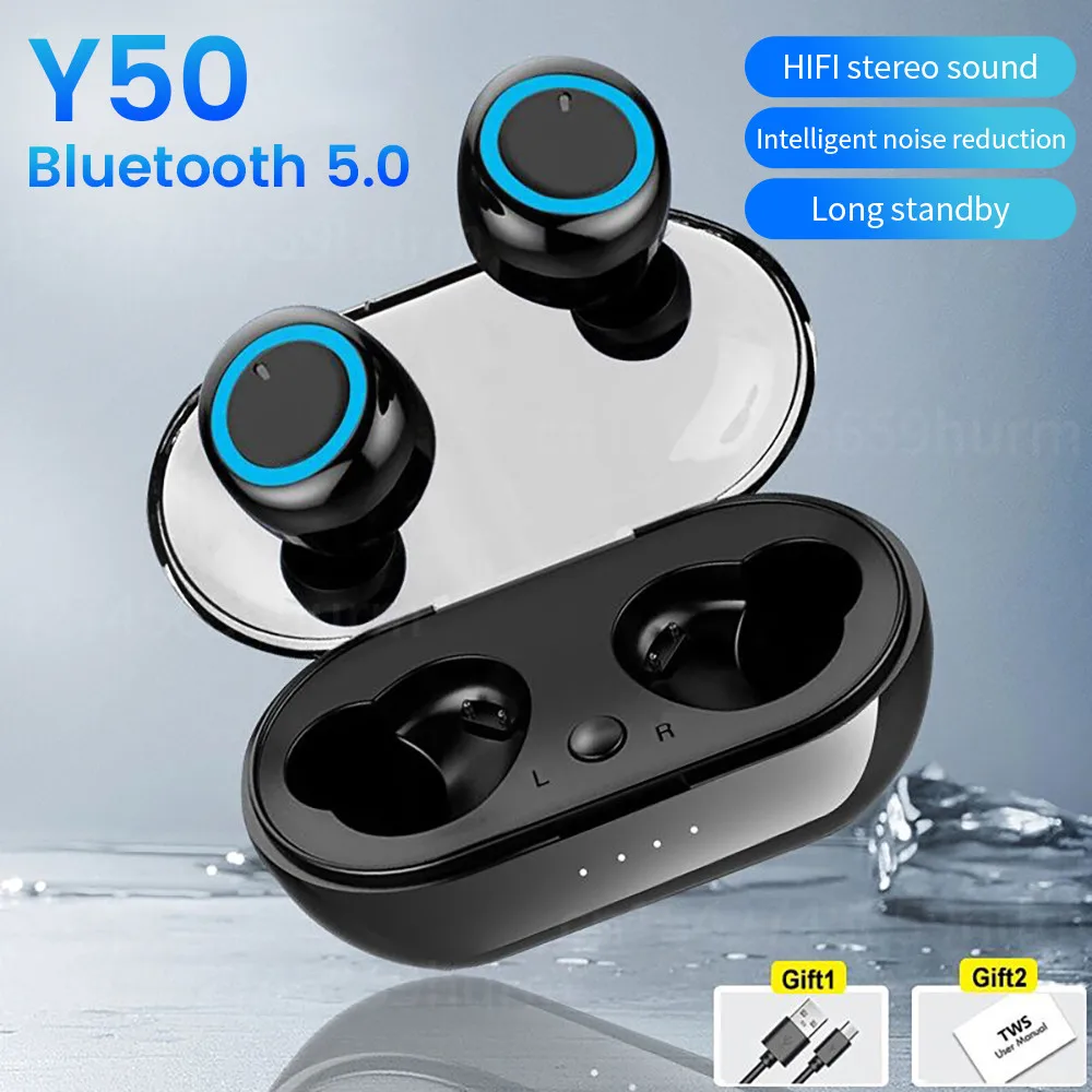 Olaf Y50 TWS Wireless Earphones Bluetooth Headphones 5.0 Dual Stereo Noise Reduction Sport Bass Touch Control Headset With Mic
Olaf Y50 TWS Wireless Earphones Bluetooth Headphones 5.0 Dual Stereo Noise Reduction Sport Bass Touch Control Headset With Mic