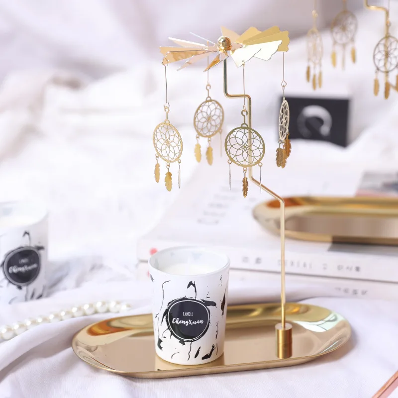 Carousel Aromatherapy Candle Revolving Scenic Lantern Candlestick Magnetic Tray Girl Dream Dreamcatcher Fragrance Candlestick De
Carousel Aromatherapy Candle Revolving Scenic Lantern Candlestick Magnetic Tray Girl Dream Dreamcatcher Fragrance Candlestick De