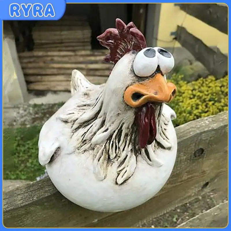 Cartoon Animal Modeling Funny Fence Decoration Courtyard Decoration Spoof Cock Ornaments Garden Decor Statues Home Funny Resin
Cartoon Animal Modeling Funny Fence Decoration Courtyard Decoration Spoof Cock Ornaments Garden Decor Statues Home Funny Resin