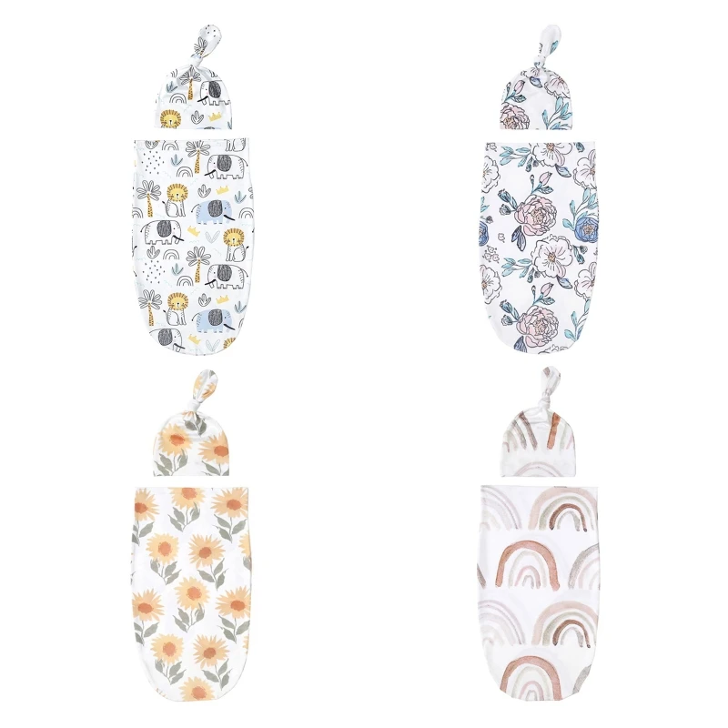 Baby Swaddle Blanket Hat for Newborn Swaddles Infant Swaddling Sleep Shower Gift 40JC
Baby Swaddle Blanket Hat for Newborn Swaddles Infant Swaddling Sleep Shower Gift 40JC