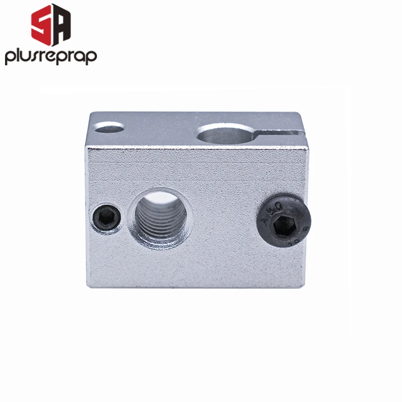 3D Printer V6 Upgraded Aluminum Block for Thermistor HT-NTC100K Thermocouple V5 V6 J-head Hotend Extruder
3D Printer V6 Upgraded Aluminum Block for Thermistor HT-NTC100K Thermocouple V5 V6 J-head Hotend Extruder