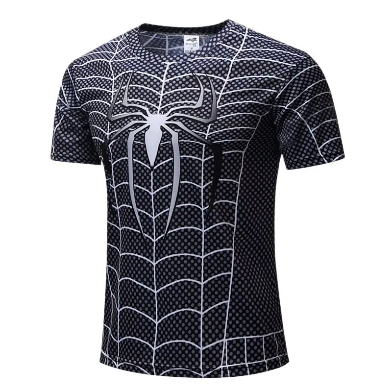 Men's Short Sleeve T Shirt Street Casual Fashion Red Blue 3D Spider Print Sports Top Fitness Loose T Shirt
Men's Short Sleeve T Shirt Street Casual Fashion Red Blue 3D Spider Print Sports Top Fitness Loose T Shirt