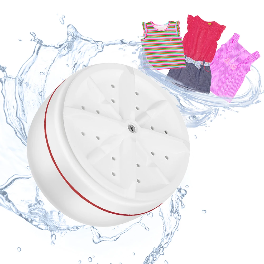 Portable Mini Turbo Washer USB Powered Cleaning Washing Machine for Underwear Socks Mini Ultrasonic Turbo Washer for Home Travel
Portable Mini Turbo Washer USB Powered Cleaning Washing Machine for Underwear Socks Mini Ultrasonic Turbo Washer for Home Travel