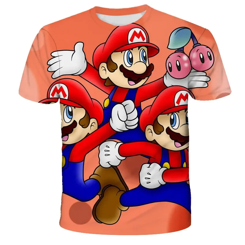 Fashion Games Mario T Shirt Kids Cartoon Costume Kid Boys Tops Tees Baby Boys T-shirts Luigi Mario T-shirt Summer Short Sleeve
Fashion Games Mario T Shirt Kids Cartoon Costume Kid Boys Tops Tees Baby Boys T-shirts Luigi Mario T-shirt Summer Short Sleeve