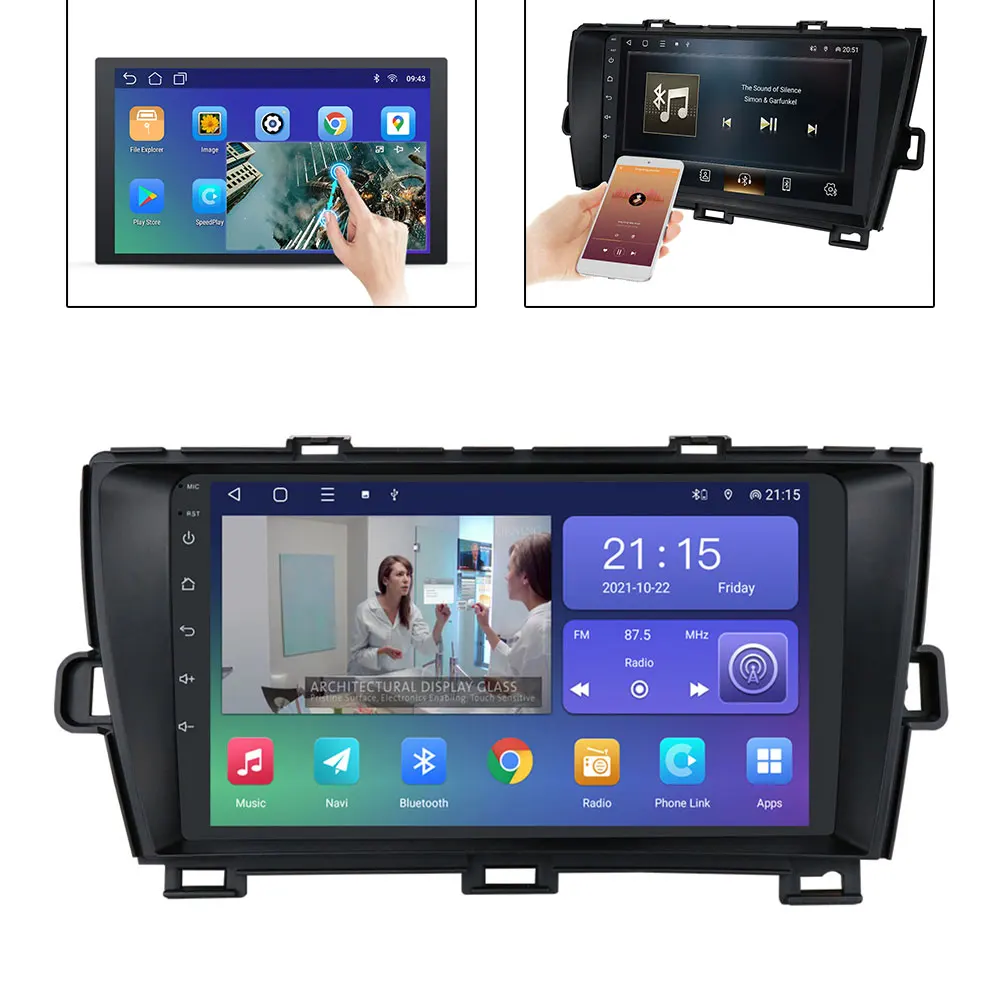 9-дюймовый большой экран для автомобиля Toyota Prius 2009-2013 Android GPS Bluetooth автомобильная навигация 1 + 16g WiFi версия 
9-дюймовый большой экран для автомобиля Toyota Prius 2009-2013 Android GPS Bluetooth автомобильная навигация 1 + 16g WiFi версия