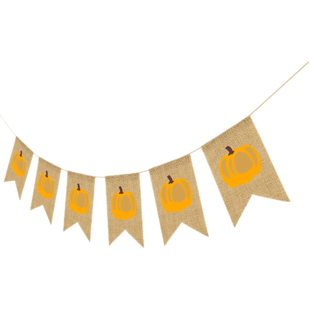1 Set of Thanksgiving Themed Banners Decorative Pumpkin Pattern Banner Decor Hanging Ornament
1 Set of Thanksgiving Themed Banners Decorative Pumpkin Pattern Banner Decor Hanging Ornament