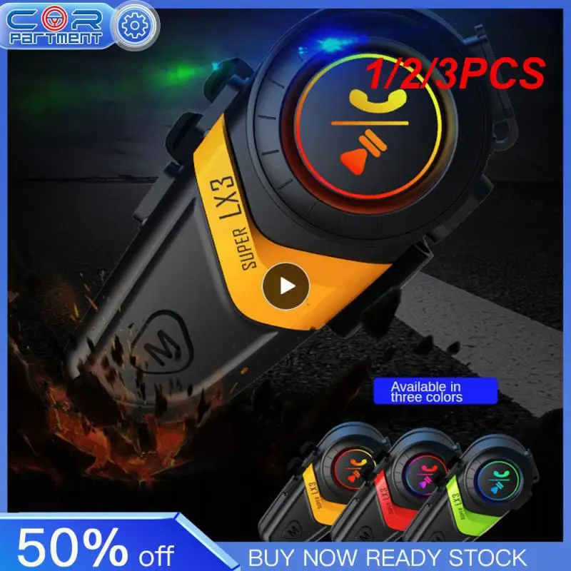 1/2/3PCS Motorcycle Helmet Bluetooth Headset Handsfree With Waterproof Music Wireless Helmet Earphone Light Headphones Playe
1/2/3PCS Motorcycle Helmet Bluetooth Headset Handsfree With Waterproof Music Wireless Helmet Earphone Light Headphones Playe