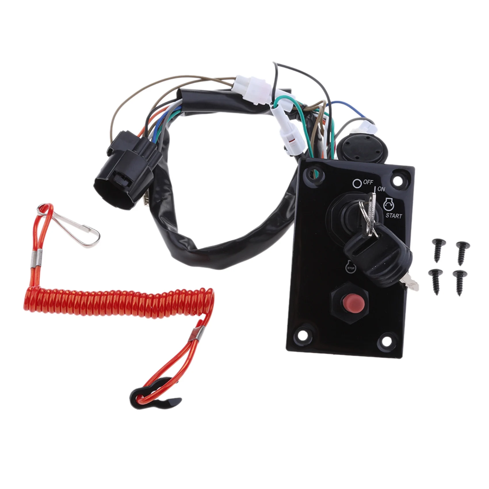 Single Ignition Key Switch Panel 37100-96J14 for Suzuki Outboard Engine Ignition Key Switch
Single Ignition Key Switch Panel 37100-96J14 for Suzuki Outboard Engine Ignition Key Switch