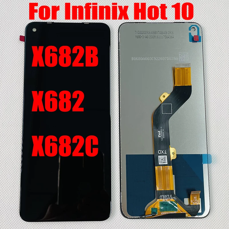 6.78" For Infinix Hot 10 LCD Display Matrix Pantalla X682B X682 X682C LCD Touch Screen Digitizer Sensor Assembly Replacement
6.78" For Infinix Hot 10 LCD Display Matrix Pantalla X682B X682 X682C LCD Touch Screen Digitizer Sensor Assembly Replacement