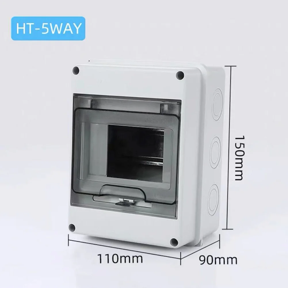 Brand New Fuse Box Accessories 1 Pcs 1 Row For 5 Modules 110x150x90 Mm Distribution Box Dustproof IP65 Waterproof
Brand New Fuse Box Accessories 1 Pcs 1 Row For 5 Modules 110x150x90 Mm Distribution Box Dustproof IP65 Waterproof