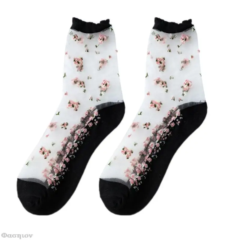 Милые прозрачные сетчатые шелковые носки с цветочным принтом для девочек женские летние тонкие стеклянные носки прозрачные чулки с криста...
Милые прозрачные сетчатые шелковые носки с цветочным принтом для девочек женские летние тонкие стеклянные носки прозрачные чулки с криста...