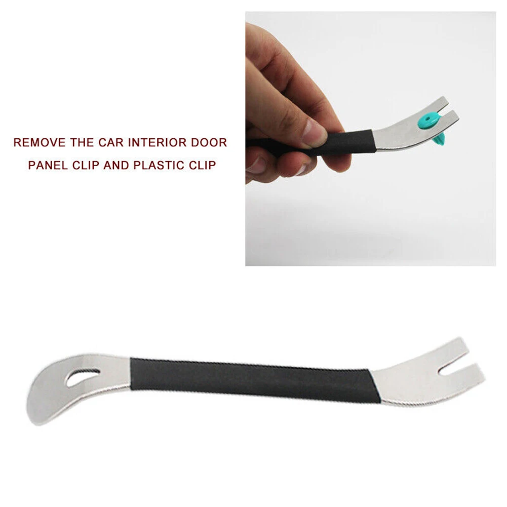 Portable Auto Door Clip Trim Removal Tools Kits Car Dashboard Audio Radio Panel Repair Metal Removal Pry Disassembly Tool
Portable Auto Door Clip Trim Removal Tools Kits Car Dashboard Audio Radio Panel Repair Metal Removal Pry Disassembly Tool