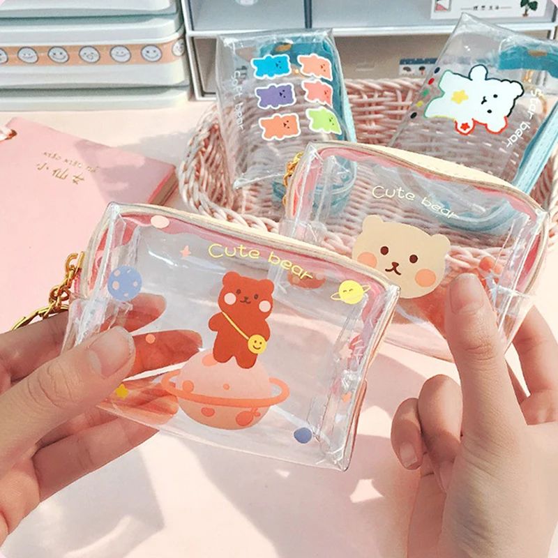1PCS Fashion Mini Transparent Small Wallet Coin Purses Bag Clutch Handbag Female Key Purse Cosmetics Storage Pouch
1PCS Fashion Mini Transparent Small Wallet Coin Purses Bag Clutch Handbag Female Key Purse Cosmetics Storage Pouch
