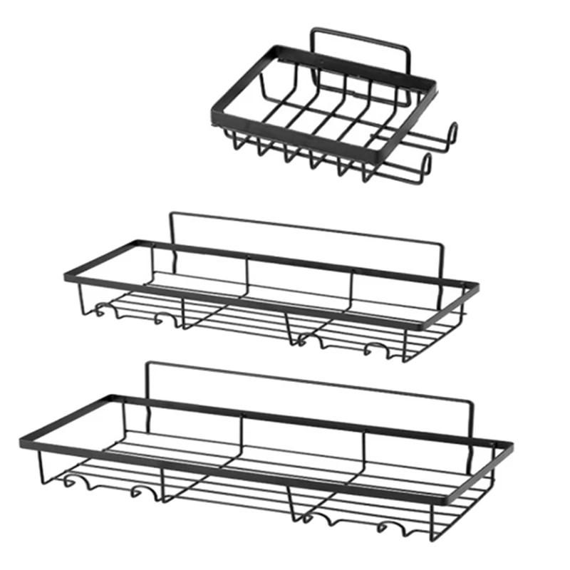 Shower Caddy Shelf Organizer (2 Pack) With 2 Soap Dishes, Bathroom Basket Shelves, No Drilling Wall Mount Shower Storage
Shower Caddy Shelf Organizer (2 Pack) With 2 Soap Dishes, Bathroom Basket Shelves, No Drilling Wall Mount Shower Storage