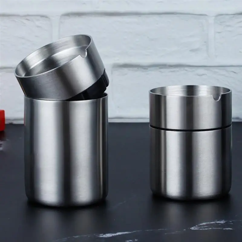 Пепельница съемная из нержавеющей стали, креативная пепельница с крышкой и защитой от ветра, металлический контейнер для пепельницы для ав...
Пепельница съемная из нержавеющей стали, креативная пепельница с крышкой и защитой от ветра, металлический контейнер для пепельницы для ав...