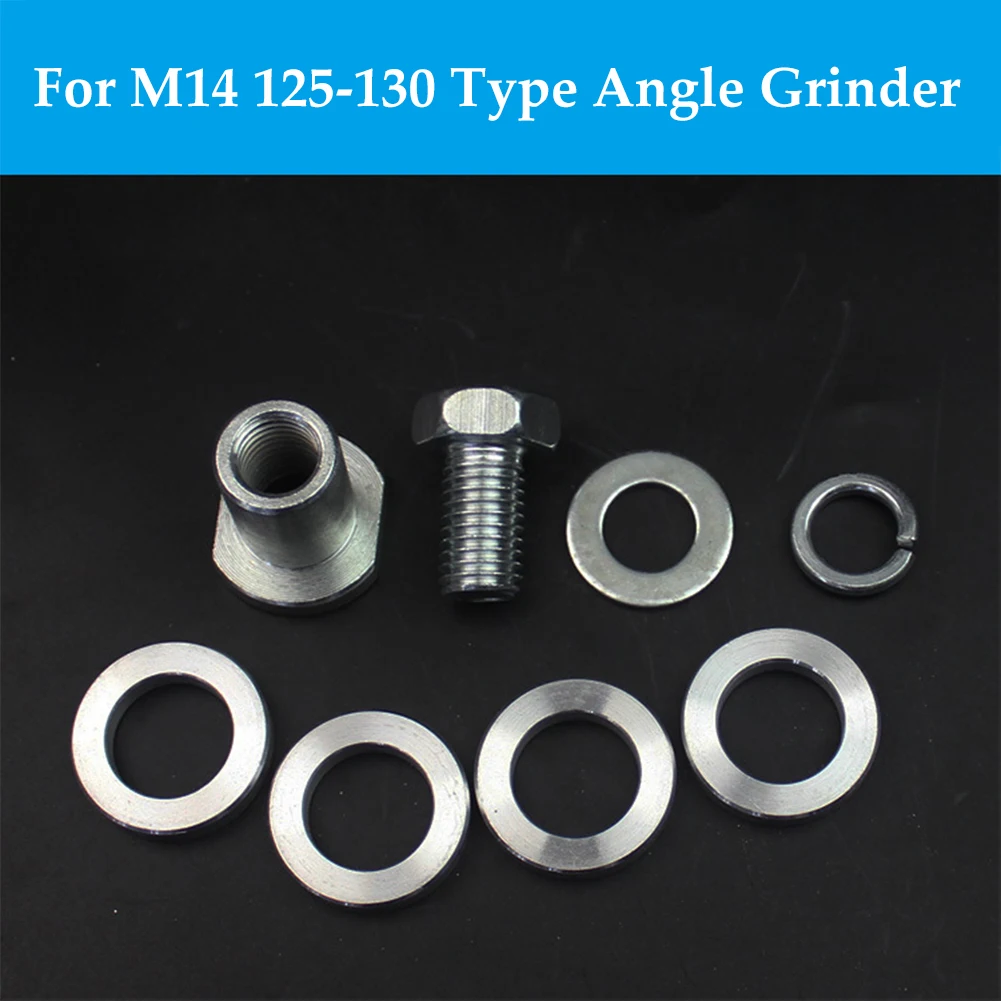 High Hardness Durable 100 125 Type Metal M10 M14 Grooving Machine Angle Grinder Adapter Converter Tool Screw Drill Accessories
High Hardness Durable 100 125 Type Metal M10 M14 Grooving Machine Angle Grinder Adapter Converter Tool Screw Drill Accessories