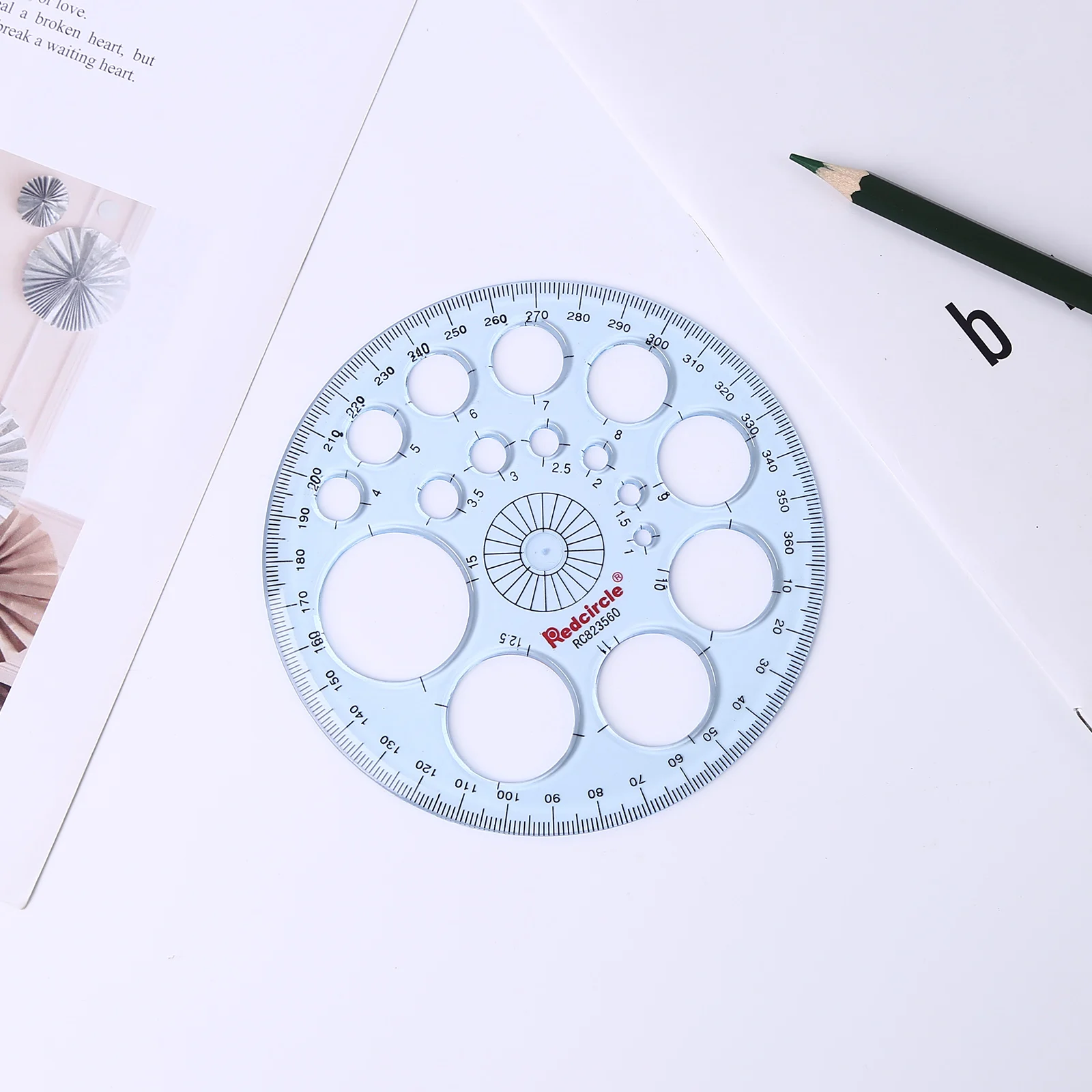 Practical Geometric Template Plastic Measuring Ruler Circles Drawing Shape Stencils for Home Building Formwork
Practical Geometric Template Plastic Measuring Ruler Circles Drawing Shape Stencils for Home Building Formwork