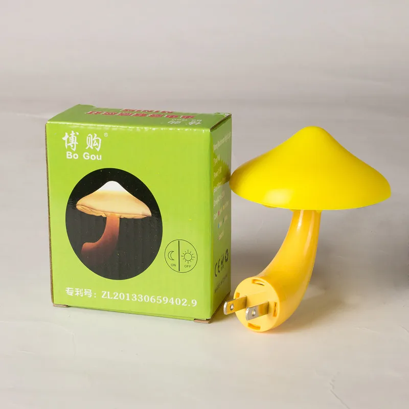 EU US Plug LED Night Light Mushroom Wall Socket Lights Lamp for Bedroom Home Decoration Light-controlled Sensor lamp
EU US Plug LED Night Light Mushroom Wall Socket Lights Lamp for Bedroom Home Decoration Light-controlled Sensor lamp