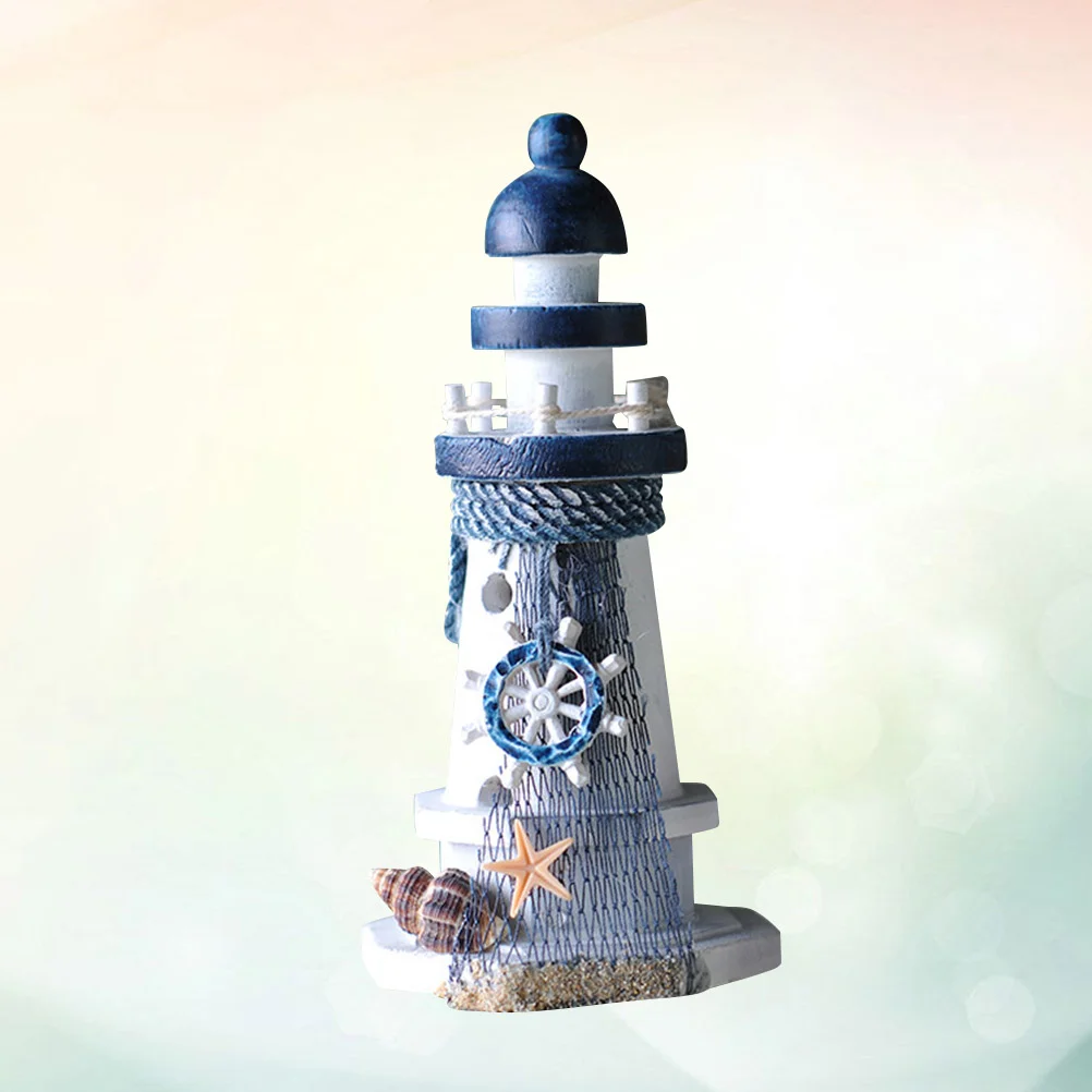 Blue Decor Accents Lighthouse Garden Statue Desk Topper Beach Ornaments Decorations Home Coastal Beacon Lamp Rotatable
Blue Decor Accents Lighthouse Garden Statue Desk Topper Beach Ornaments Decorations Home Coastal Beacon Lamp Rotatable