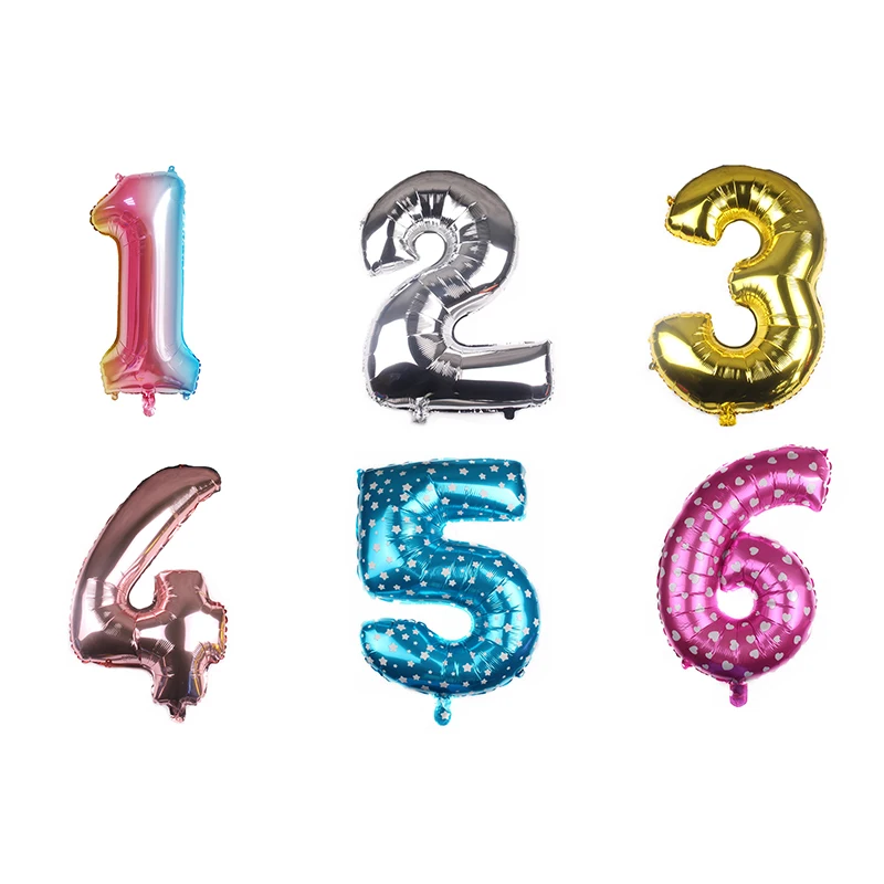 1 Pc 32 Inch Multicolor Digital Aluminum Film Balloon Kid Birthday Party Decoration Supplies Photography Props Boy Toy Girl Gift
1 Pc 32 Inch Multicolor Digital Aluminum Film Balloon Kid Birthday Party Decoration Supplies Photography Props Boy Toy Girl Gift