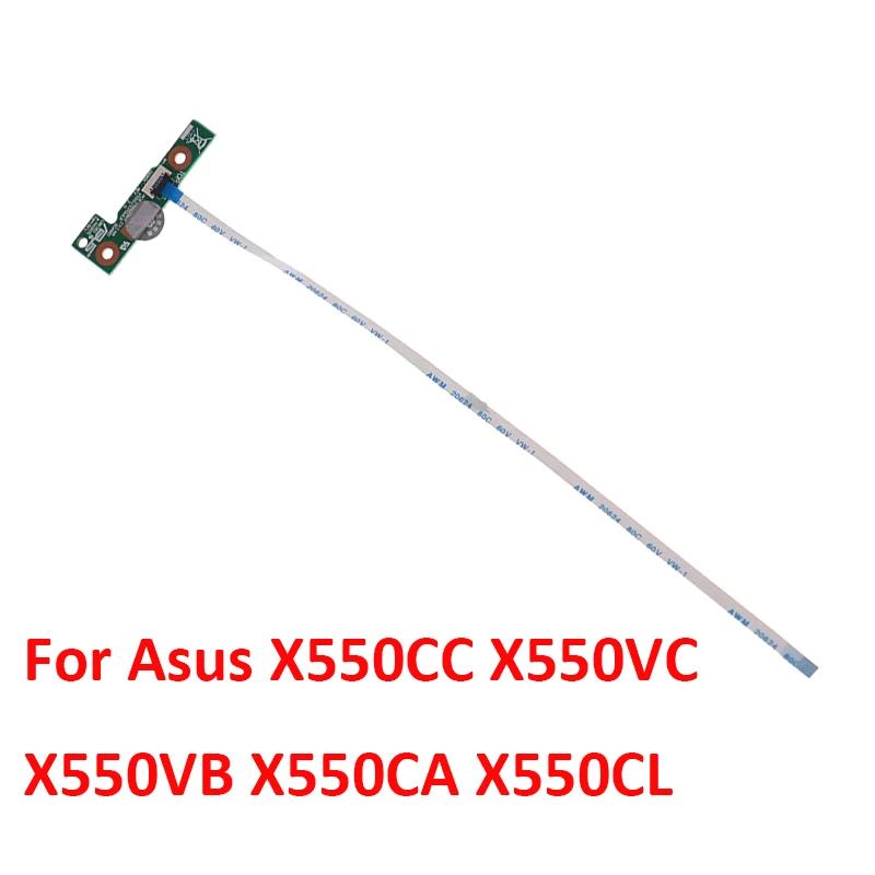Original For Asus X550CC X550VC X550VB X550CA Power Button Board with Cable Accessories SWITCH BOARD Power Button Board
Original For Asus X550CC X550VC X550VB X550CA Power Button Board with Cable Accessories SWITCH BOARD Power Button Board