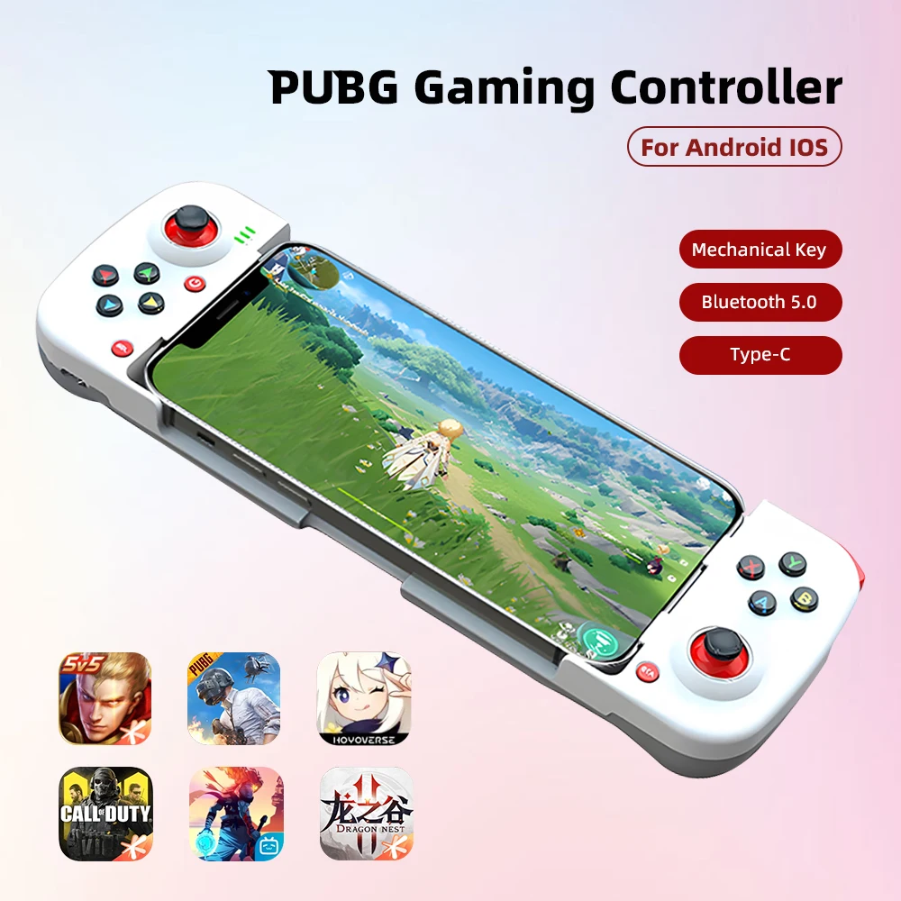 New Wireless Bluetooth Gamepad Gaming Controller Type-C Charging Port 400mAh Battery Joystick Gamepads For IOS Android Pc 
New Wireless Bluetooth Gamepad Gaming Controller Type-C Charging Port 400mAh Battery Joystick Gamepads For IOS Android Pc