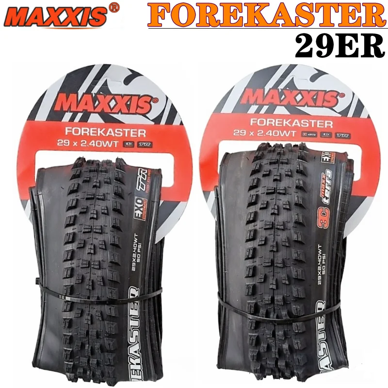 MAXXIS FOREKASTER(M362RU) 29x2.4WT High Strength DH AM tire with soft tail for mountain
MAXXIS FOREKASTER(M362RU) 29x2.4WT High Strength DH AM tire with soft tail for mountain