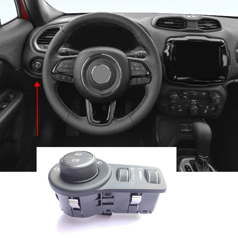 1 Piece Head Light Lamp Instrument Panel Dimmer Switch Head Light Lamp Switch Black For Jeep Freedom 2015-2018
1 Piece Head Light Lamp Instrument Panel Dimmer Switch Head Light Lamp Switch Black For Jeep Freedom 2015-2018