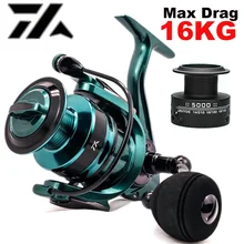 Brand High Quality Double Spool Fishing Reel 5.5:1 4.7:1 Alloy Gear Ratio High Speed Spinning Reel Casting reel Carp Saltwater